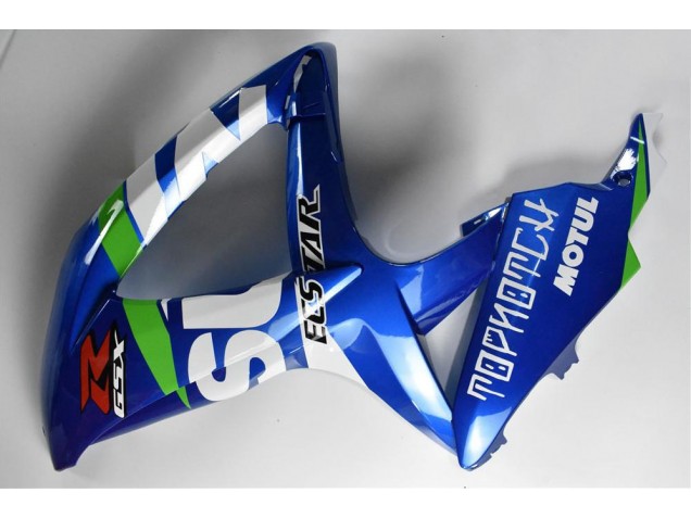 Blu Bianco Verde Carene GSXR 600 / 750 K8 2008-2010 Blu Bianco Verde Carene GSXR 600 / 750 K8 2008-2010