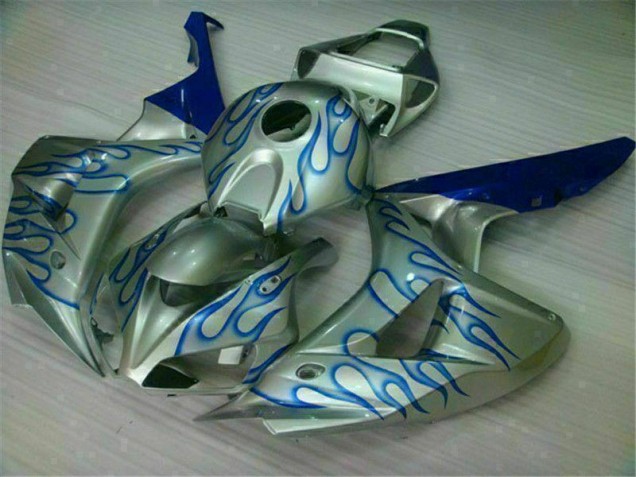 Blu Fiamma Argento Carene CBR 1000 RR 2006-2007 Blu Fiamma Argento Carene CBR 1000 RR 2006-2007