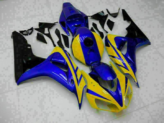 Blu Giallo Kits Carenatura Completo ABS CBR 1000 RR 2006-2007