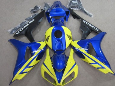 Blu Giallo Kits Carenatura Iniezione CBR 1000 RR 2006-2007