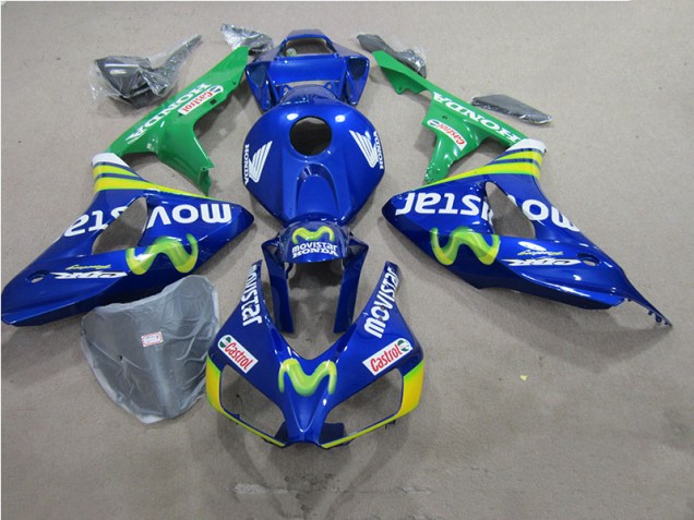 Blu Movistar Castrol Carene CBR 1000 RR 2006-2007 Blu Movistar Castrol Carene CBR 1000 RR 2006-2007