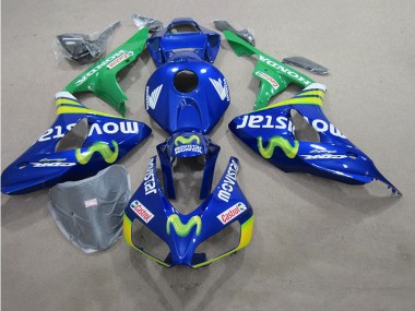 Blu Movistar Castrol Carene GSXR 600 K6 2006-2007