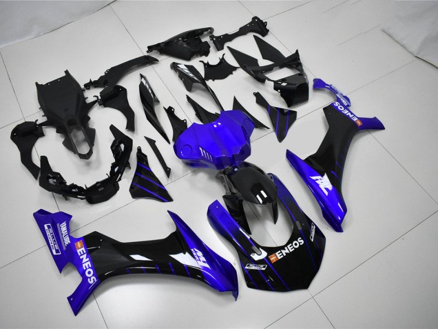Blu Nero ABS Plastica & Carena R1 2015-2019 Blu Nero ABS Plastica & Carena R1 2015-2019