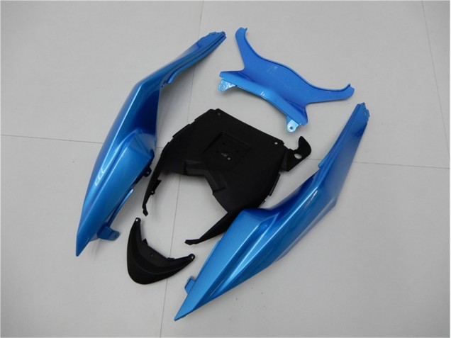 Blu Nero ABS Plastica & Carena ZX6R 2009-2012 Blu Nero ABS Plastica & Carena ZX6R 2009-2012
