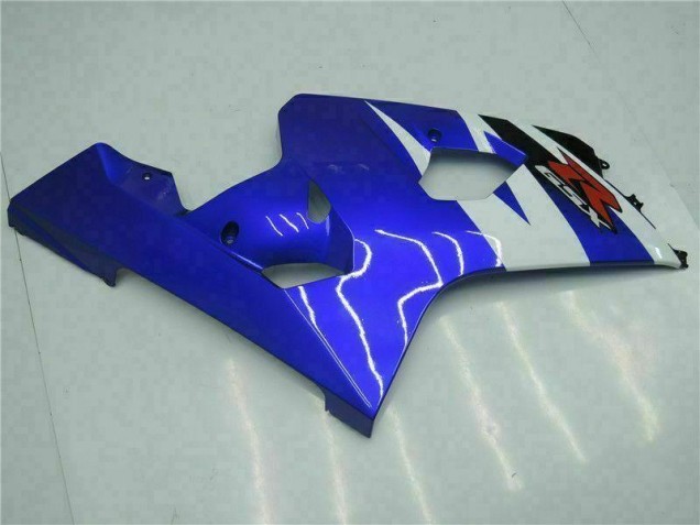 Blu Nero ABS Plastica & Carenatura GSXR 600 / 750 K4 2004-2005 Blu Nero ABS Plastica & Carenatura GSXR 600 / 750 K4 2004-2005