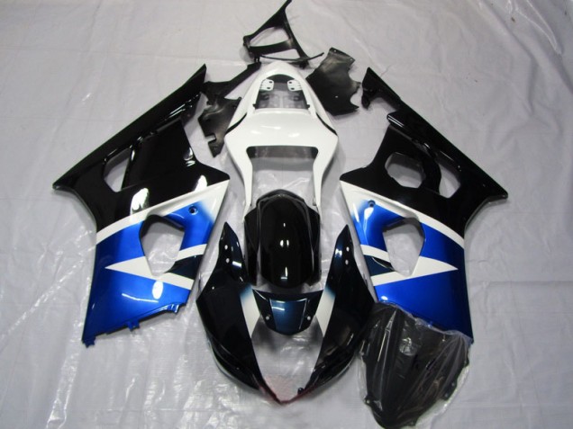 Blu Nero Bianco Carene GSXR 1000 K3 2003-2004 Blu Nero Bianco Carene GSXR 1000 K3 2003-2004