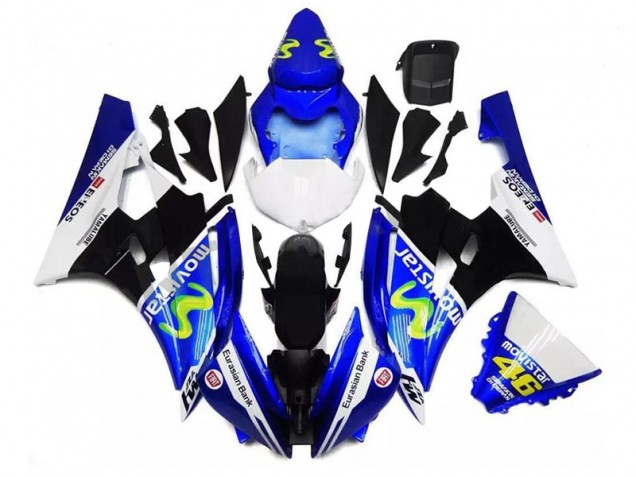 Blu Nero Bianco Carene R6 2006-2007 Blu Nero Bianco Carene R6 2006-2007