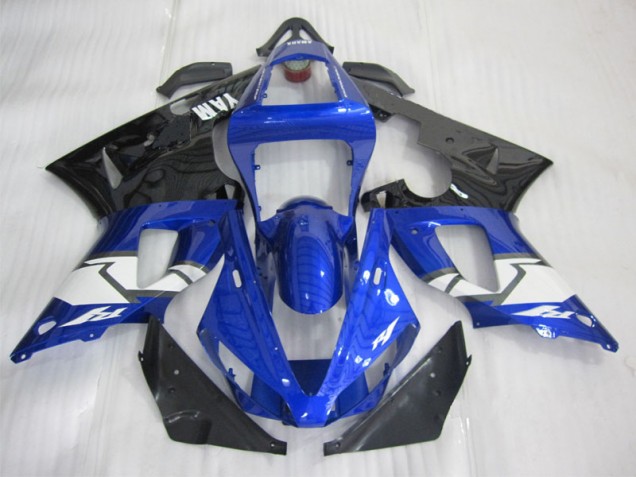 Blu Nero Bianco Kit Carenatura Completo ABS R1 2000-2001 Blu Nero Bianco Kit Carenatura Completo ABS R1 2000-2001