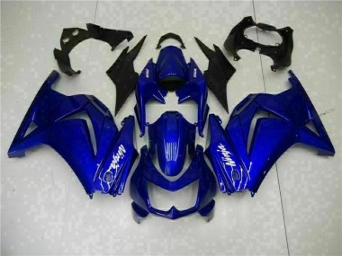 Blu Nero Bianco Ninja Kits Carenatura Completa EX250 2008-2012