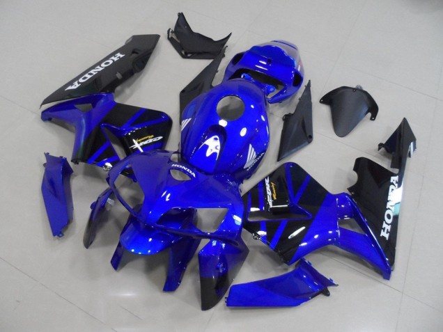 Blu Nero Carene & Plastica CBR 600 RR 2005-2006 Blu Nero Carene & Plastica CBR 600 RR 2005-2006
