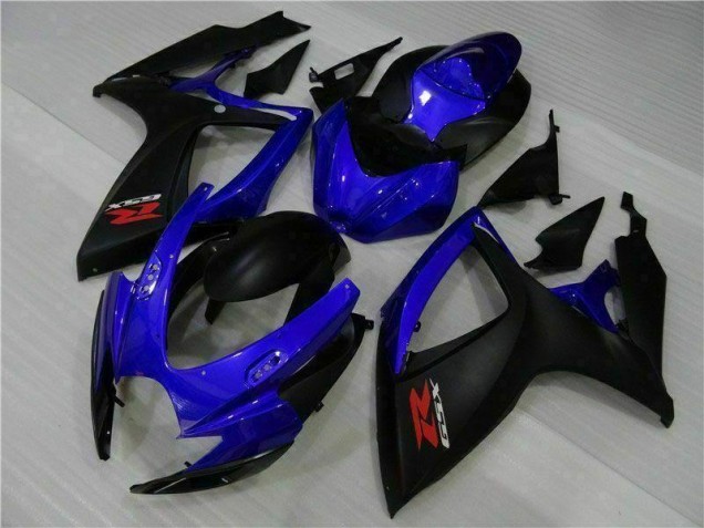 Blu Nero Carrozzeria & Plastica GSXR 600 / 750 K6 2006-2007 Blu Nero Carrozzeria & Plastica GSXR 600 / 750 K6 2006-2007