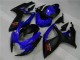 Blu Nero Carrozzeria & Plastica GSXR 600 / 750 K6 2006-2007 Blu Nero Carrozzeria & Plastica GSXR 600 / 750 K6 2006-2007