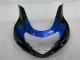 Blu Nero Kit Carenatura GSXR 600 / 750 K1 K2 K3 2001-2003 Blu Nero Kit Carenatura GSXR 600 / 750 K1 K2 K3 2001-2003