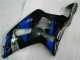 Blu Nero Kit Carenatura GSXR 600 / 750 K1 K2 K3 2001-2003 Blu Nero Kit Carenatura GSXR 600 / 750 K1 K2 K3 2001-2003