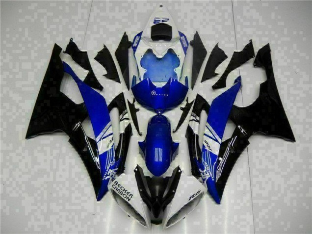 Blu Nero Kit Completo Carenatura ABS R6 2008-2016 Blu Nero Kit Completo Carenatura ABS R6 2008-2016