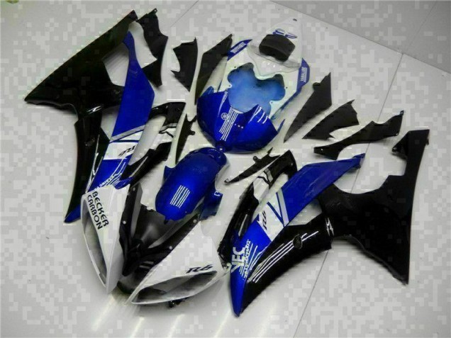 Blu Nero Kit Completo Carenatura ABS R6 2008-2016 Blu Nero Kit Completo Carenatura ABS R6 2008-2016