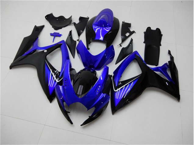 Blu Nero Kits Carenatura Completa GSXR 600 / 750 K6 2006-2007 Blu Nero Kits Carenatura Completa GSXR 600 / 750 K6 2006-2007