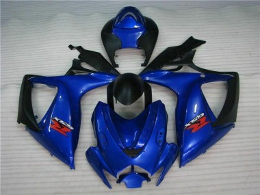 Blu Plastica GSXR 600 / 750 K6 2006-2007