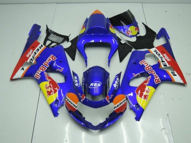 Blu Red Bull Carene GSXR 1000 K1 2000-2002