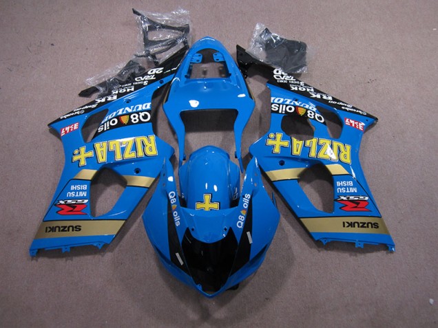 Blu Rizla Q8 Oils Carene GSXR 1000 K3 2003-2004 Blu Rizla Q8 Oils Carene GSXR 1000 K3 2003-2004