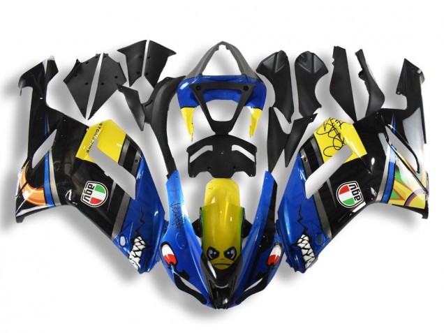 Blu Squalo Carene ZX6R 2007-2008 Blu Squalo Carene ZX6R 2007-2008