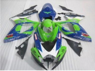 Blu Verde Carene GSXR 600 / 750 K6 2006-2007