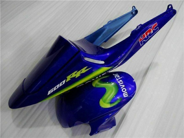 Blu Verde Movistar Castrol Carene CBR 600 RR 2003-2004 Blu Verde Movistar Castrol Carene CBR 600 RR 2003-2004