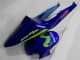 Blu Verde Movistar Castrol Carene CBR 600 RR 2003-2004 Blu Verde Movistar Castrol Carene CBR 600 RR 2003-2004