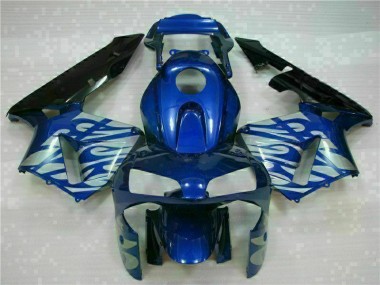 Blu con Argento Fiamma Carene CBR 600 RR 2003-2004