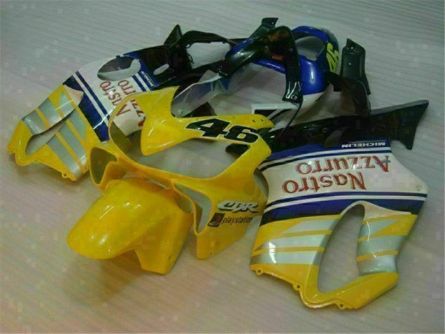 Giallo Argento Nastro Azzurro Carene CBR 600 F4i 2001-2003 Giallo Argento Nastro Azzurro Carene CBR 600 F4i 2001-2003