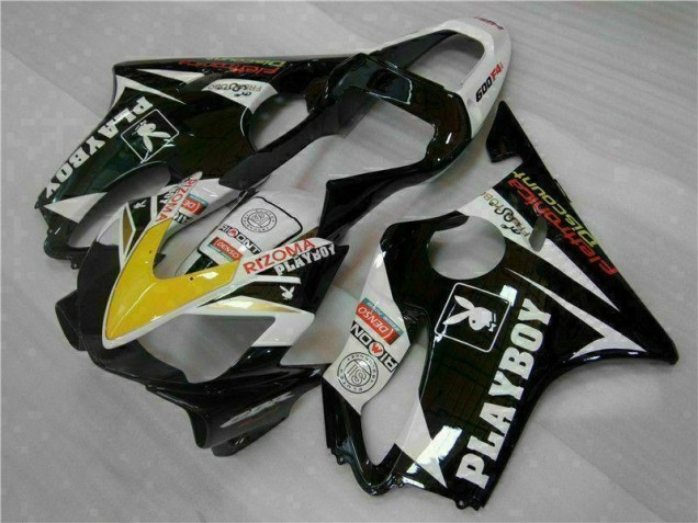 Giallo Argento Nero Playboy Carene CBR 600 F4i 2001-2003 Giallo Argento Nero Playboy Carene CBR 600 F4i 2001-2003