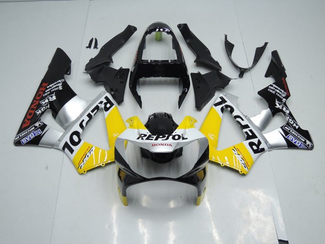 Giallo Argento Nero Repsol Carene CBR 900 RR 929 2000-2001 Giallo Argento Nero Repsol Carene CBR 900 RR 929 2000-2001