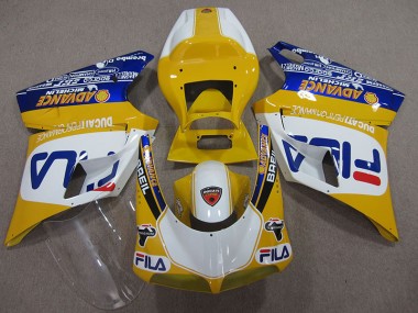 Giallo Bianco Fila Carene Ducati 748 1993-2005