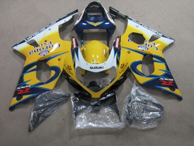 Giallo Blu Corona Extra Carene GSXR 1000 K1 2000-2002
