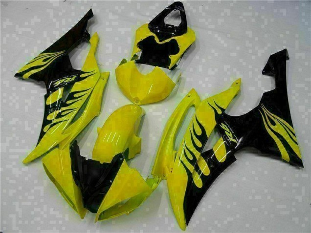 Giallo Nero ABS Kits Carena R6 2008-2016 Giallo Nero ABS Kits Carena R6 2008-2016