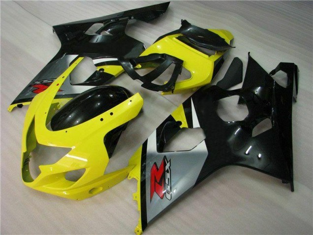 Giallo Nero ABS Plastica & Carena GSXR 600 / 750 K4 2004-2005 Giallo Nero ABS Plastica & Carena GSXR 600 / 750 K4 2004-2005