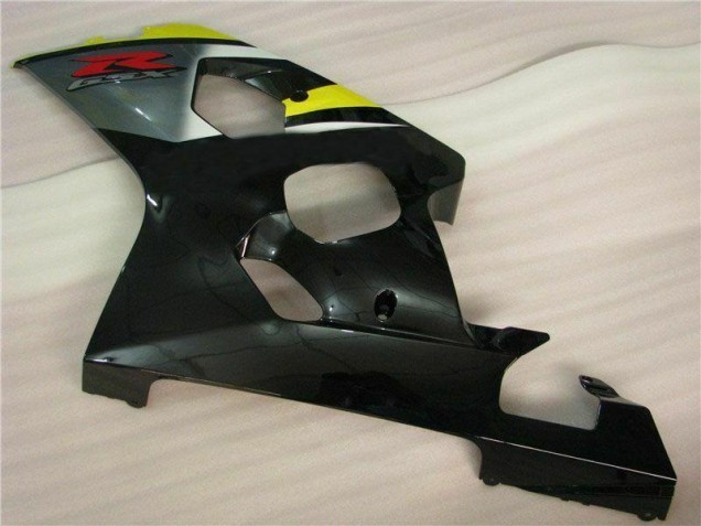 Giallo Nero ABS Plastica & Carena GSXR 600 / 750 K4 2004-2005 Giallo Nero ABS Plastica & Carena GSXR 600 / 750 K4 2004-2005