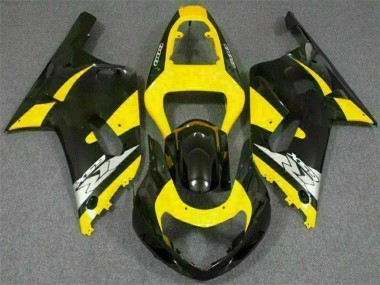 Giallo Nero Carrozzeria & Plastica GSXR 600 / 750 K1 K2 K3 2001-2003