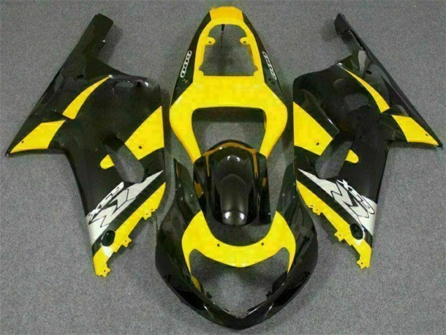 Giallo Nero Carrozzeria & Plastica GSXR 600 / 750 K1 K2 K3 2001-2003 Giallo Nero Carrozzeria & Plastica GSXR 600 / 750 K1 K2 K3 2001-2003