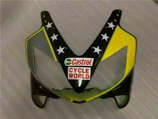 Giallo Nero Castrol Cycle World Carene CBR 600 F4i 2001-2003 Giallo Nero Castrol Cycle World Carene CBR 600 F4i 2001-2003