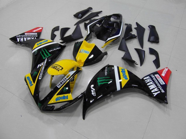 Giallo Nero Monster Carene & Plastica R1 2012-2014 Giallo Nero Monster Carene & Plastica R1 2012-2014