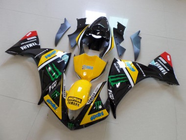 Giallo Nero Monster Kits Carenatura Completa R1 2012-2014