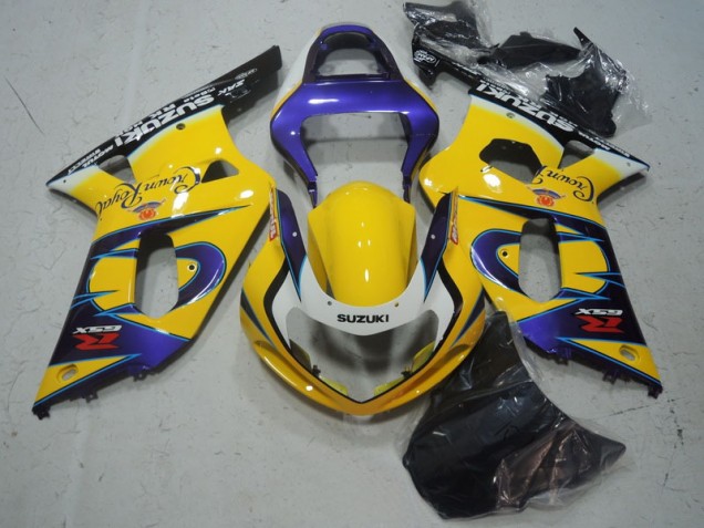 Giallo Viola Carene GSXR 600 K1 K2 K3 2001-2003 Giallo Viola Carene GSXR 600 K1 K2 K3 2001-2003