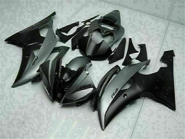 Grigio Nero ABS Plastica & Carena R6 2008-2016 Grigio Nero ABS Plastica & Carena R6 2008-2016