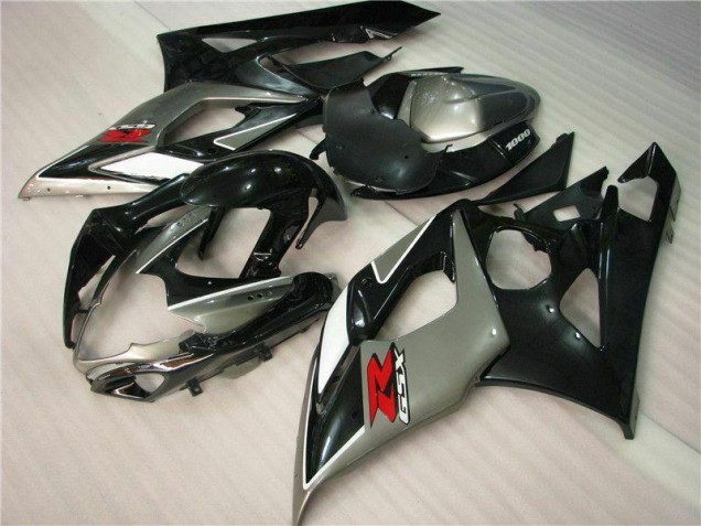Grigio Nero Kits Carenatura Completa GSXR 1000 K5 2005-2006 Grigio Nero Kits Carenatura Completa GSXR 1000 K5 2005-2006