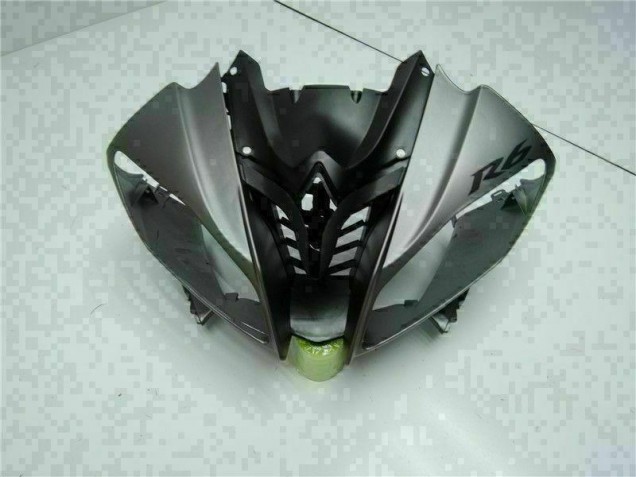 Grigio Nero Kits Carenatura Iniezione R6 2008-2016 Grigio Nero Kits Carenatura Iniezione R6 2008-2016