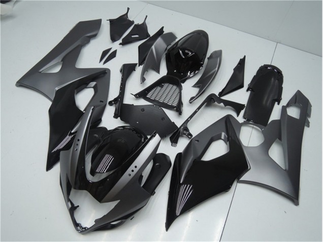 Grigio Nero Kits Carene GSXR 1000 K5 2005-2006 Grigio Nero Kits Carene GSXR 1000 K5 2005-2006