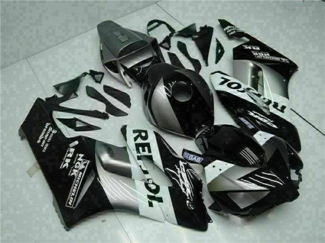 Grigio Nero Repsol ABS Plastica CBR 1000 RR 2004-2005 Grigio Nero Repsol ABS Plastica CBR 1000 RR 2004-2005