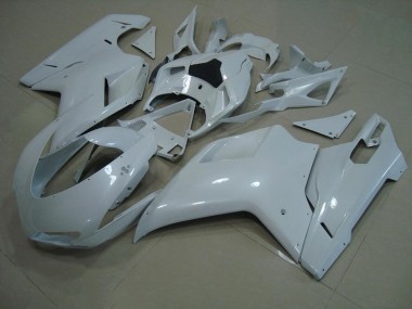 Lucido Bianco Carene Ducati 848 1098 1198 2007-2014