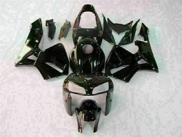 Lucido Nero ABS Plastica & Carena CBR 600 RR 2005-2006 Lucido Nero ABS Plastica & Carena CBR 600 RR 2005-2006